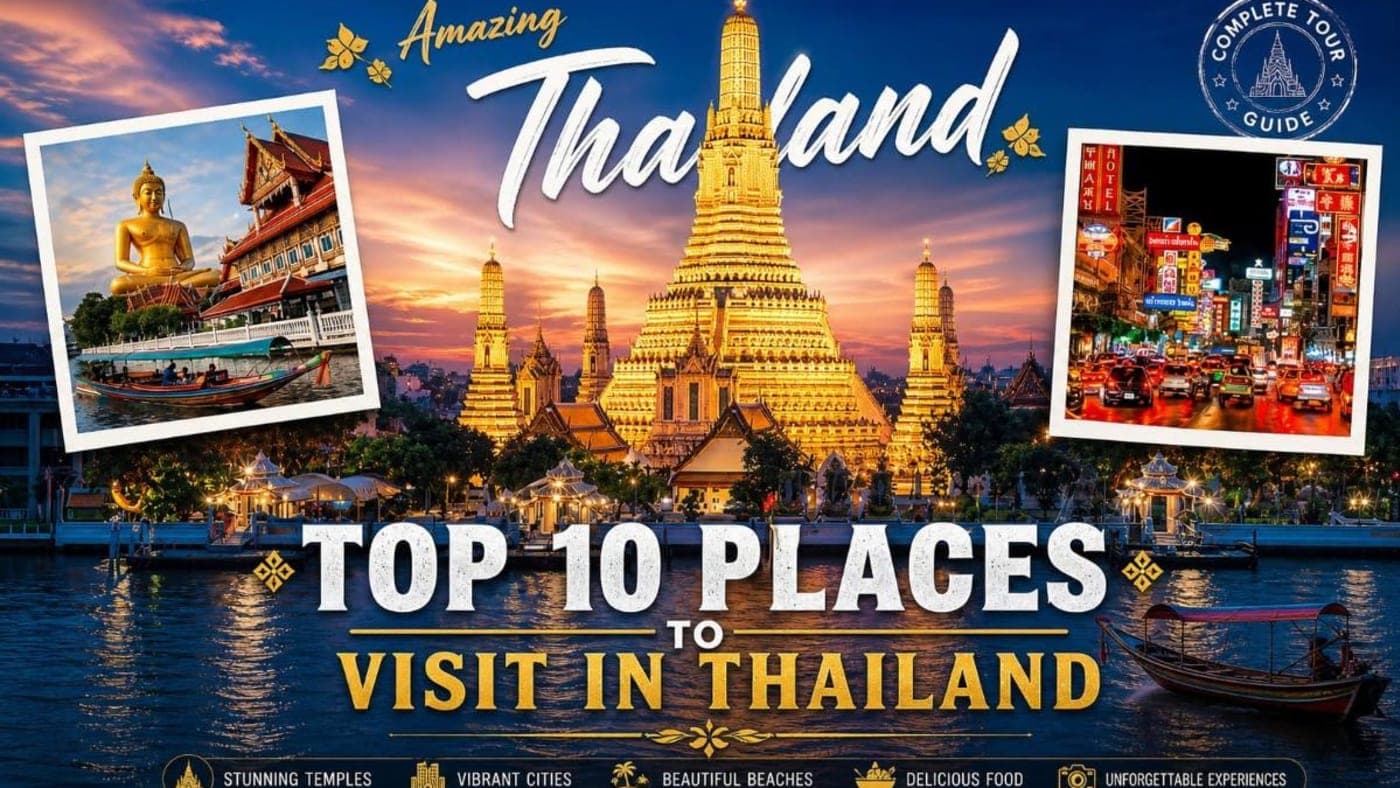 Top 10 Places to Visit in Thailand Your Ultimate Travel Guide (2026)