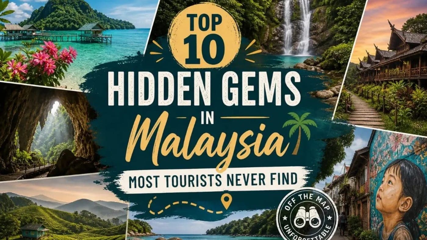 Top 10 Hidden Gems in Malaysia Most Tourists Never Find
