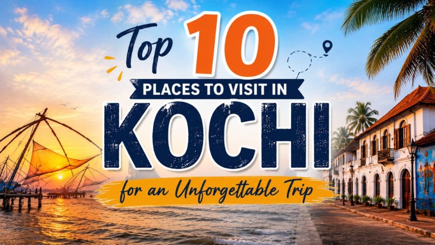 Top 10 Places to Visit in Kochi for an Unforgettable Trip (2026 Guide)