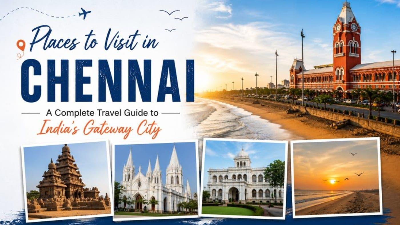 Places to Visit in Chennai: A Complete Travel Guide to India's Gateway City