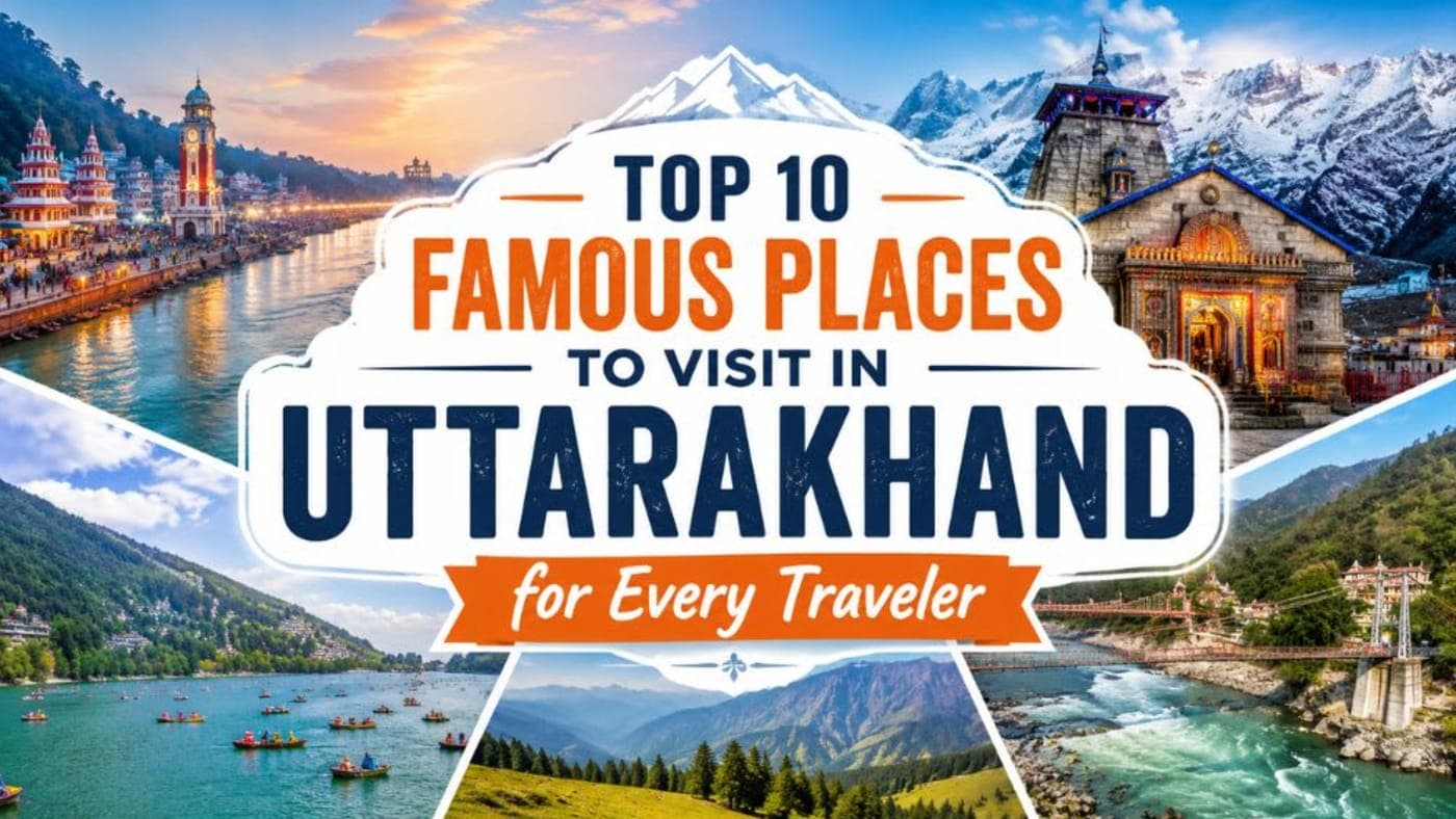 Top 10 Famous Places to Visit in Uttarakhand for Every Traveler