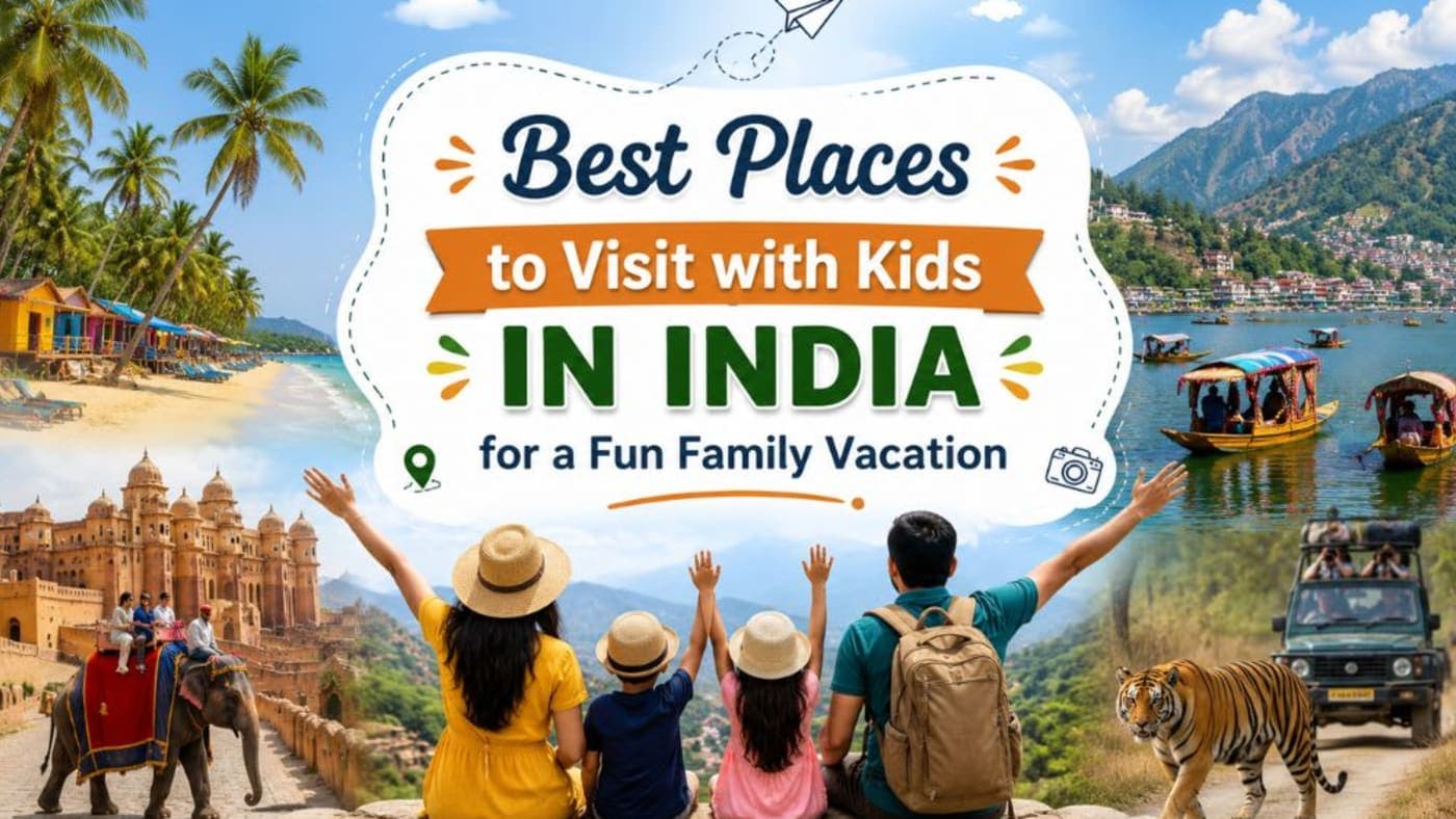 Best Places to Visit with Kids in India for a Fun Family Vacation