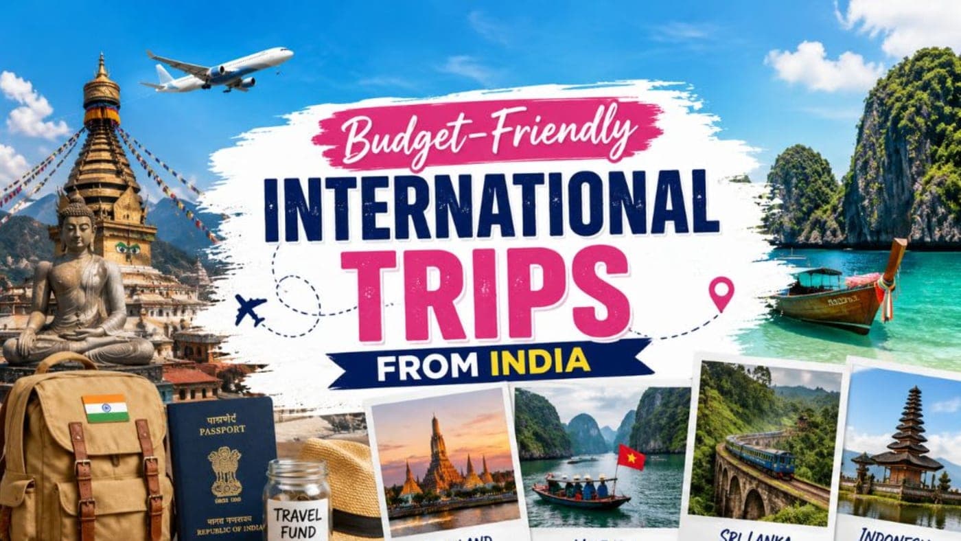 Budget-Friendly International Trips from India