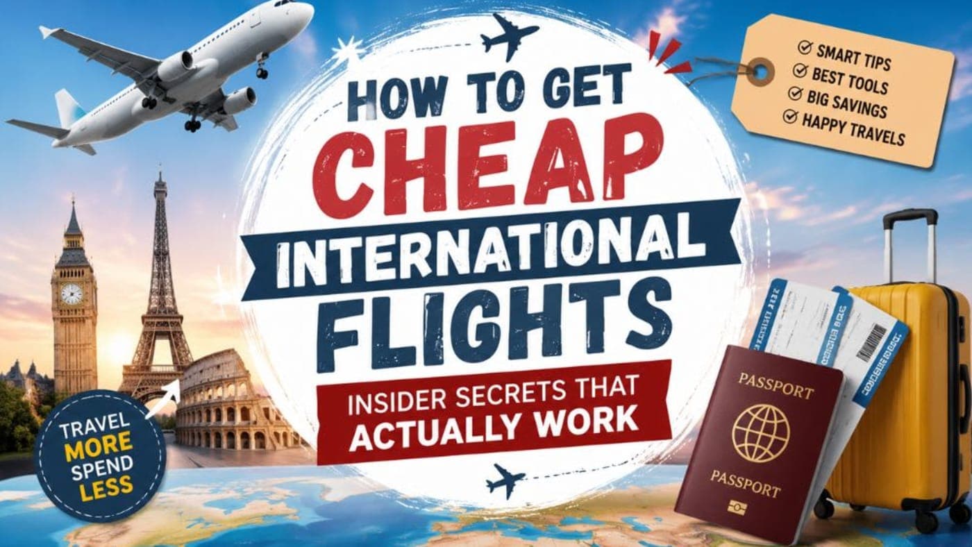How to Get Cheap International Flights: Insider Secrets That Actually Work