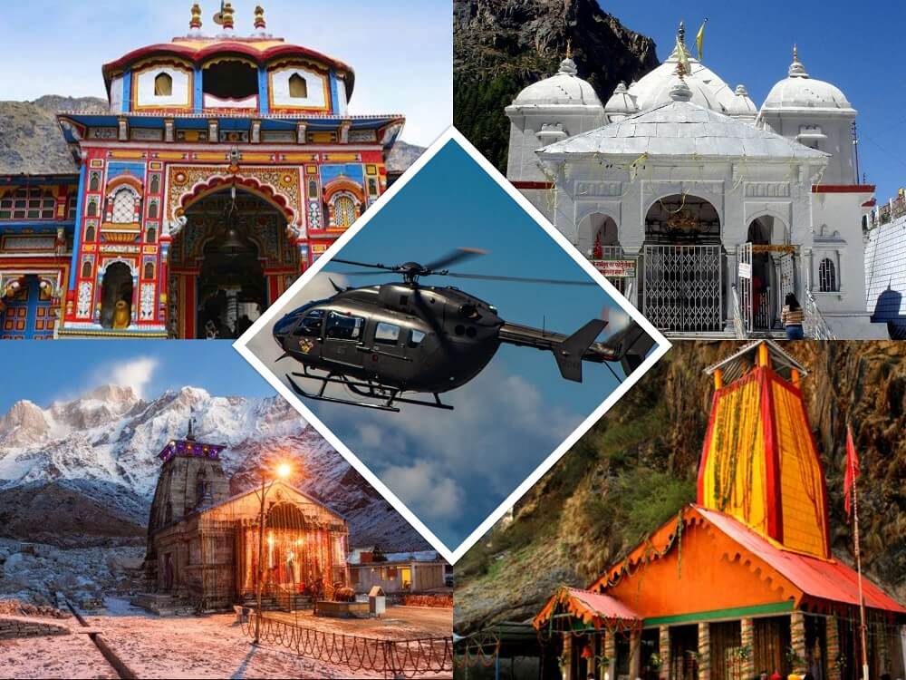char Dham yatra by helicopter 2021 | 04 Nights 05 Days